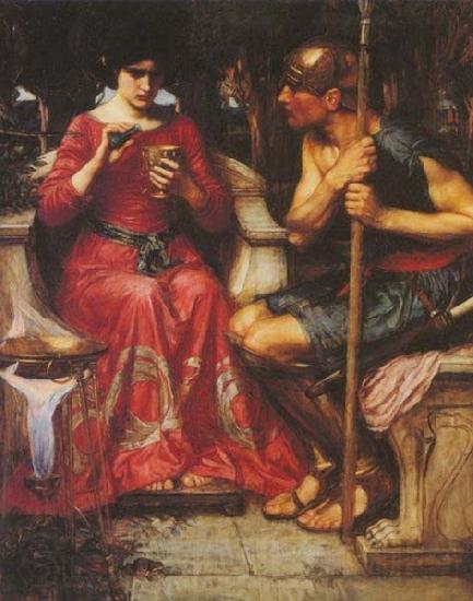 John William Waterhouse Jason and Medea Spain oil painting art